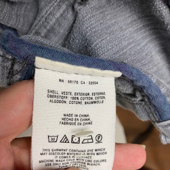 Anthropologie Hei Hei Ruffle Anorak Colorblock Ruffle Back Jacket XSP Steampunk - Picture 12 of 12